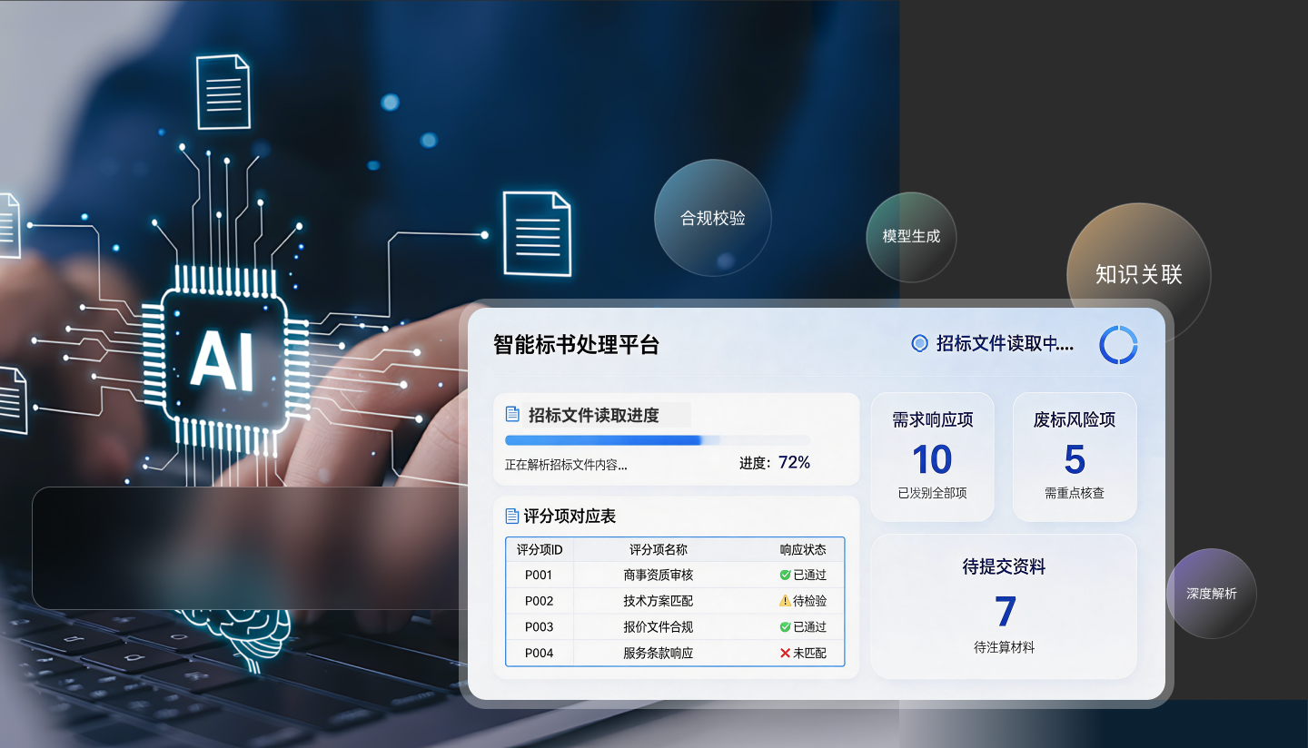 智能标书系统产品展示